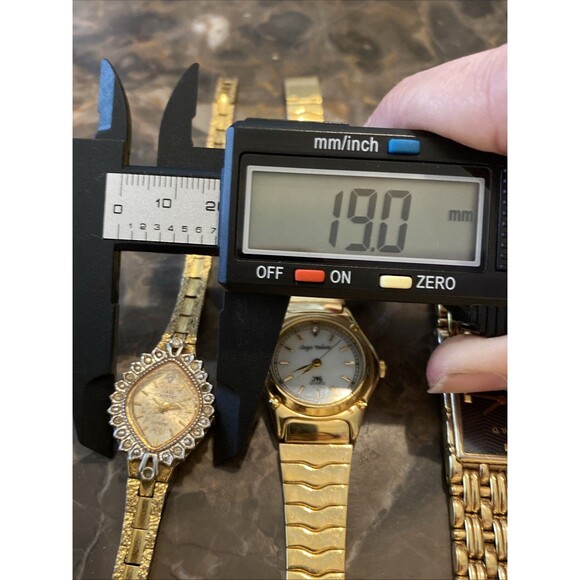 Gold Tone Watch Lot of 3 For Parts And Repair
